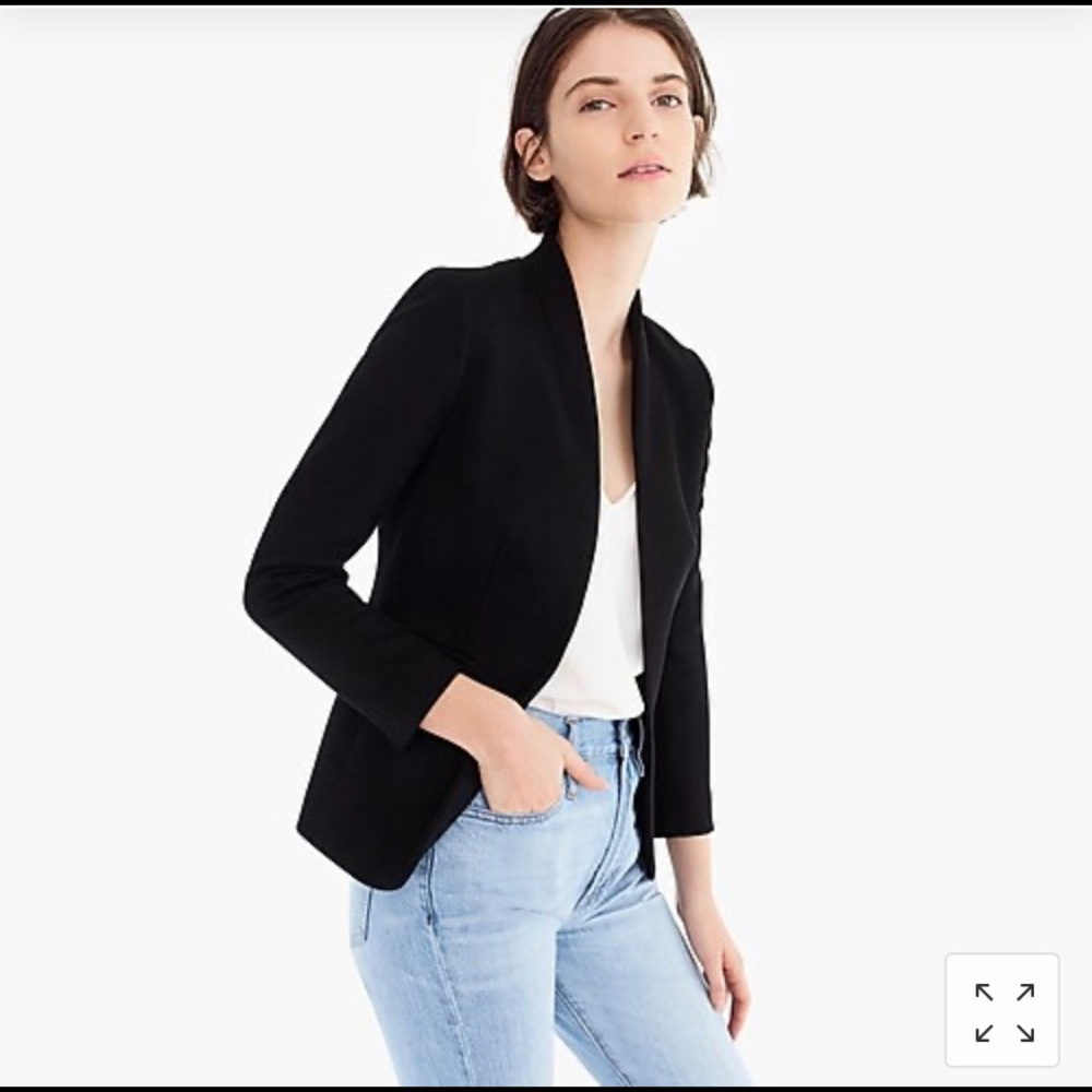 J.Crew 365 Velvet Going Out Blazer